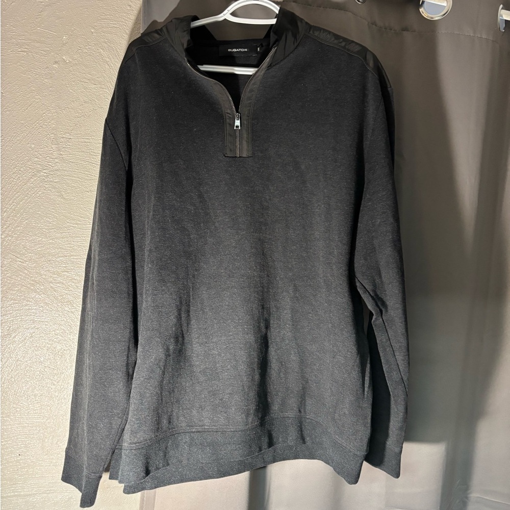 Bugatchi Quarter Zip Sweater